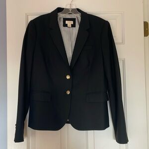 J Crew Women’s Blazer with Gold buttons and pockets